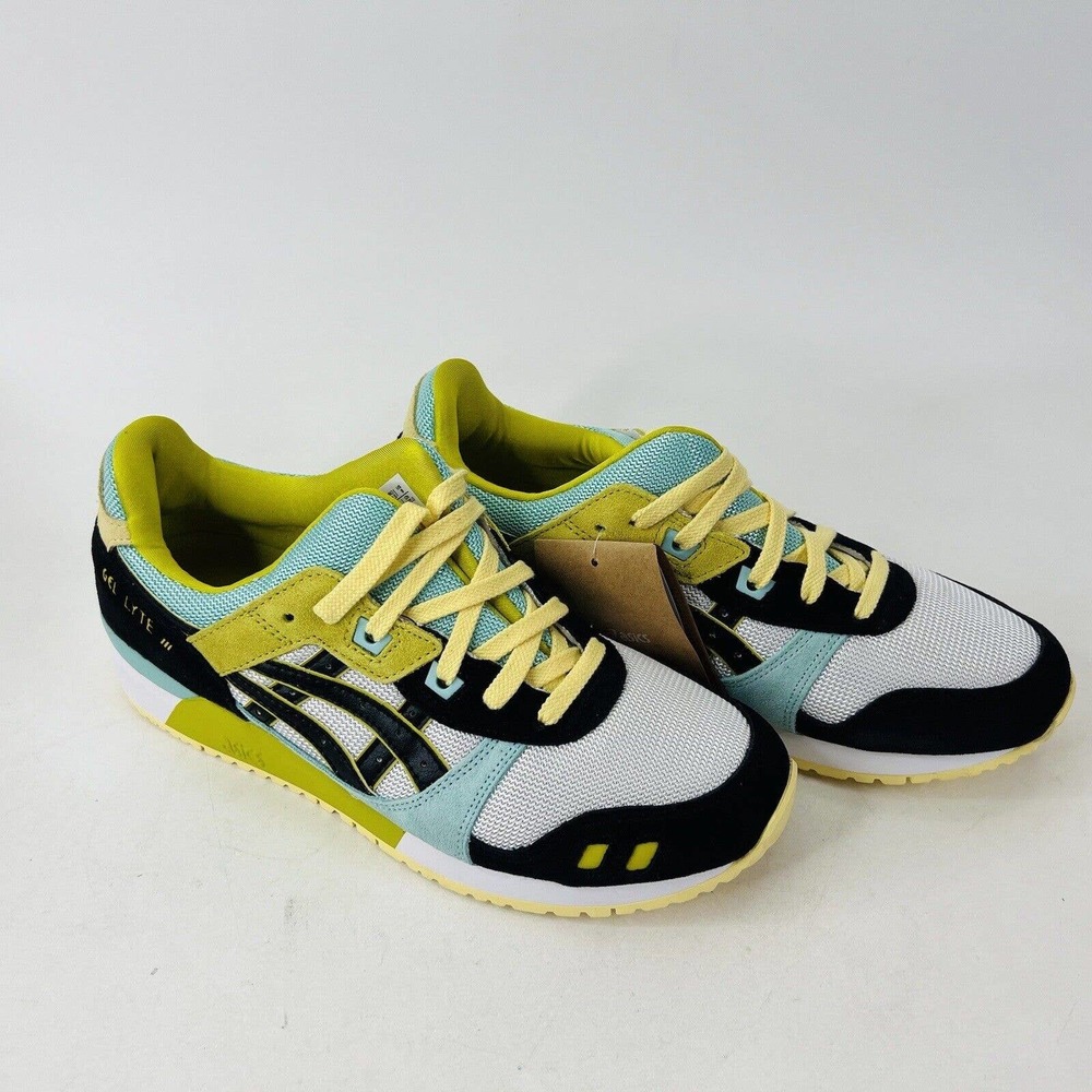 ASICS GEL-LYTE III OG 1201A482 100 White Black Men's‎ Size 9 - Picture 6 of 10